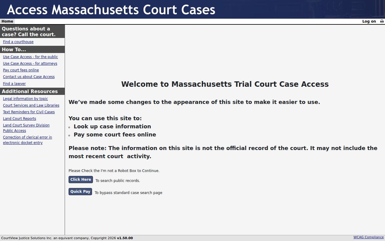 Springfield residents directory Massachusetts court public search entry